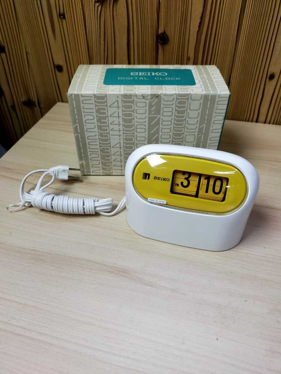 昭和レトロ SEIKO パタパタ時計 DP632T 動作確認済 昭和レトロ SEIKO