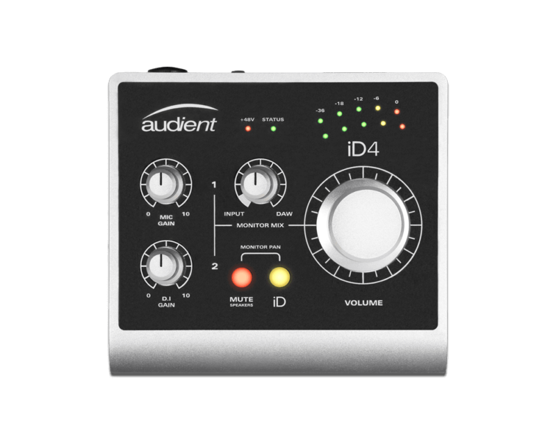 Introducing Audient's Brand New Compact Audio Interface: iD4 - Audient
