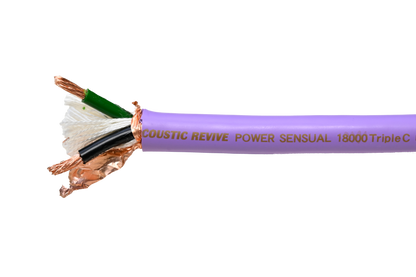 ACOUSTIC REVIVE POWER SENSUAL-TripleC18000 切り売り電源ケーブル