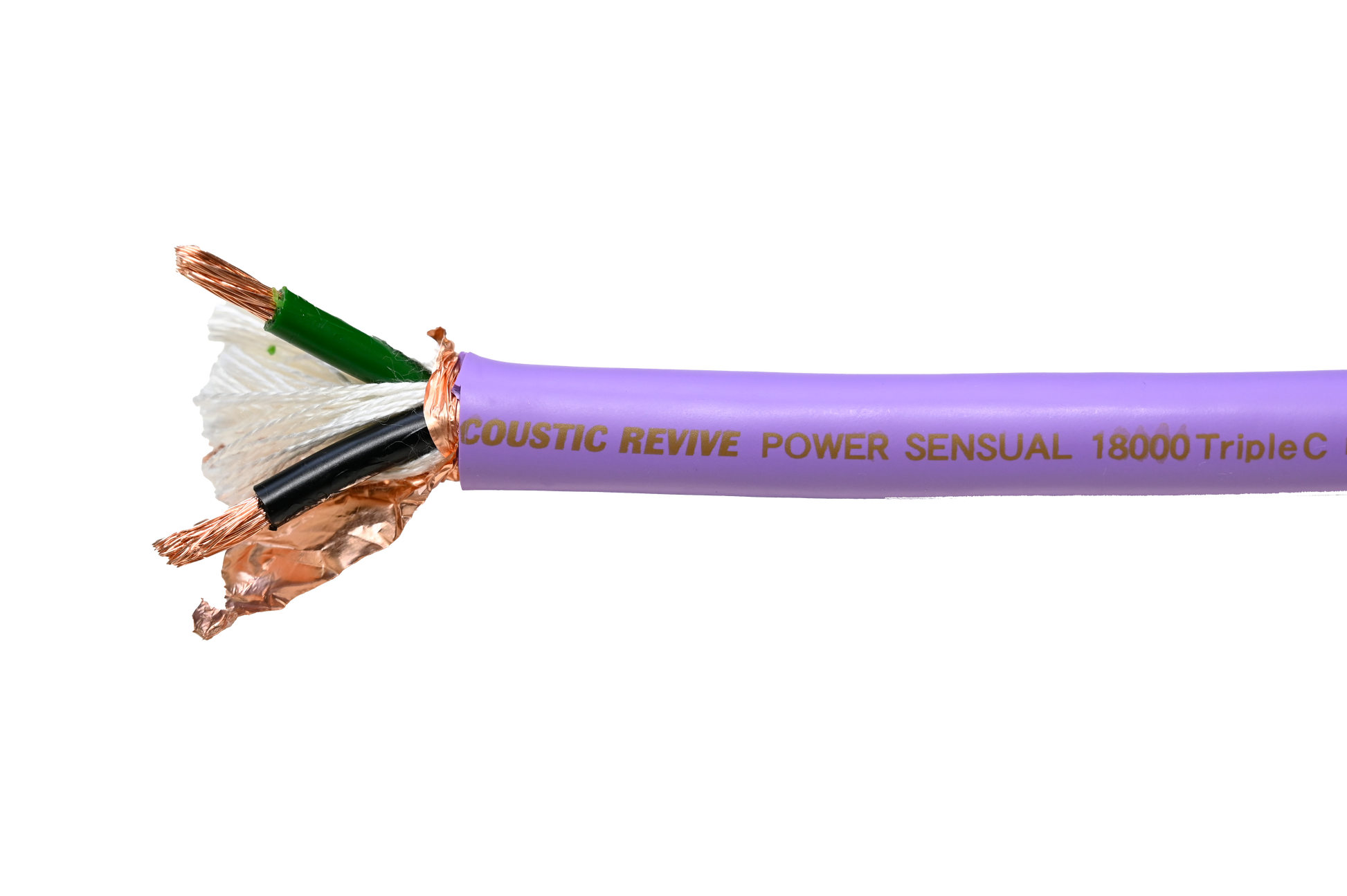 ACOUSTIC REVIVE POWER SENSUAL-TripleC18000 切り売り電源ケーブル