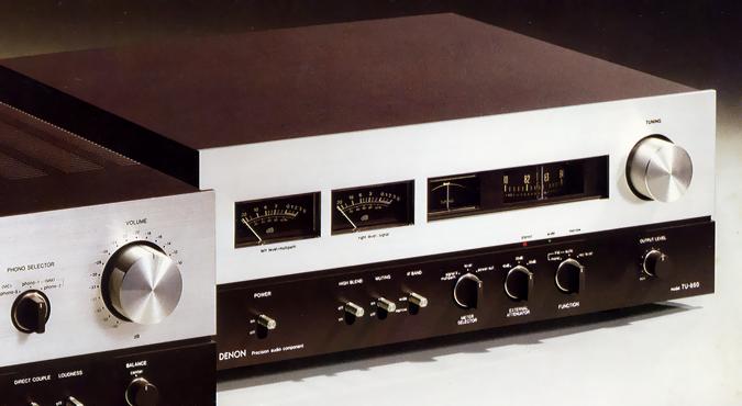 DENON TU-850 Specifications Denon / Den On