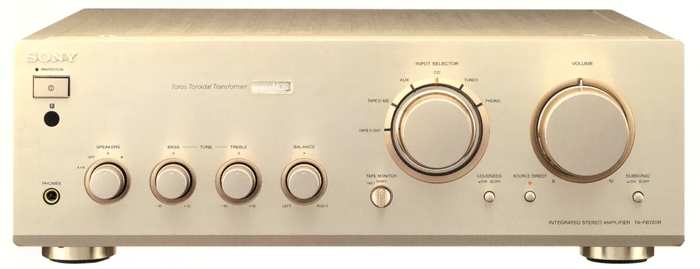 Specifications of SONY TA-FB720R SONY