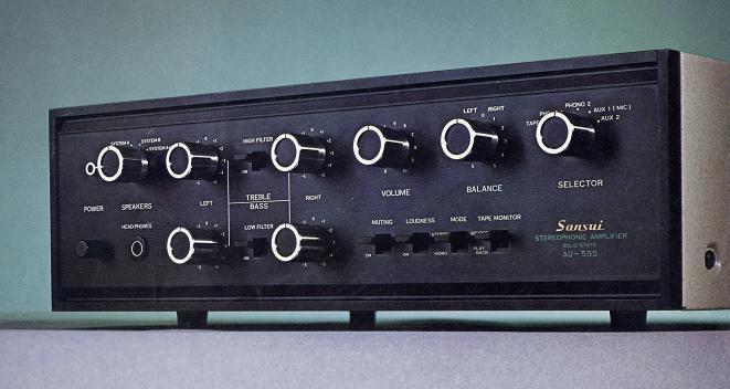 772015/SANSUI AU-555 プリメインアンプ 動作未確認 772015/SANSUI AU