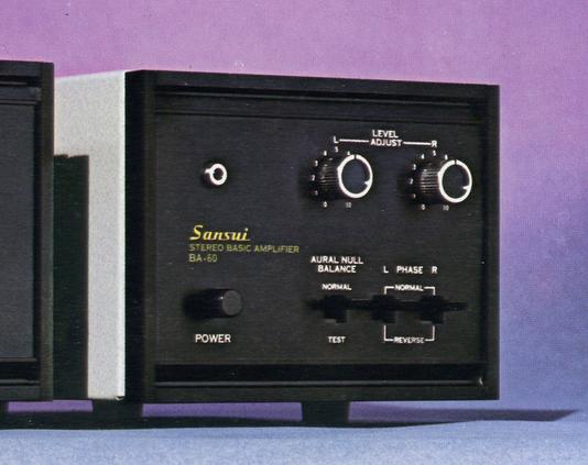 SANSUI BA-60 Specifications