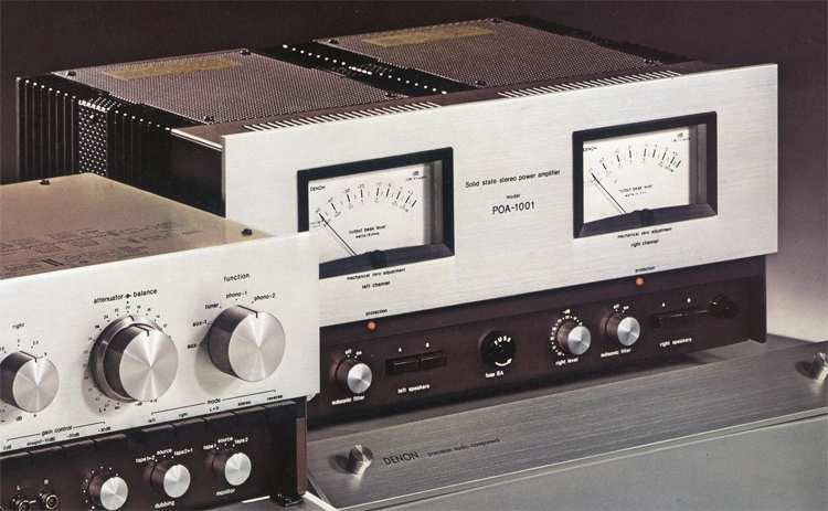 DENON POA-1001の仕様 デノン/デンオン
