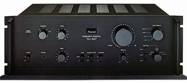 SANSUI AU-607の仕様 サンスイ