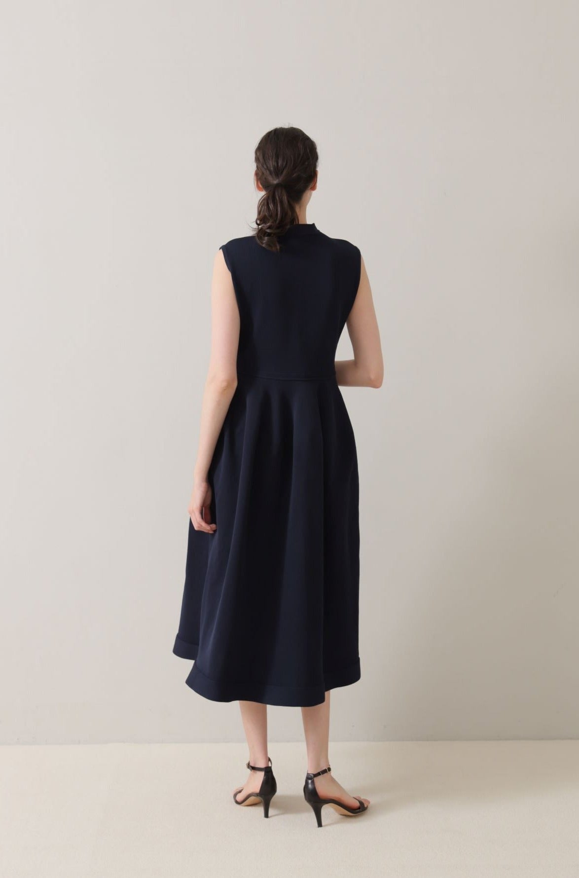 Milly knit dress (Navy) – Audire