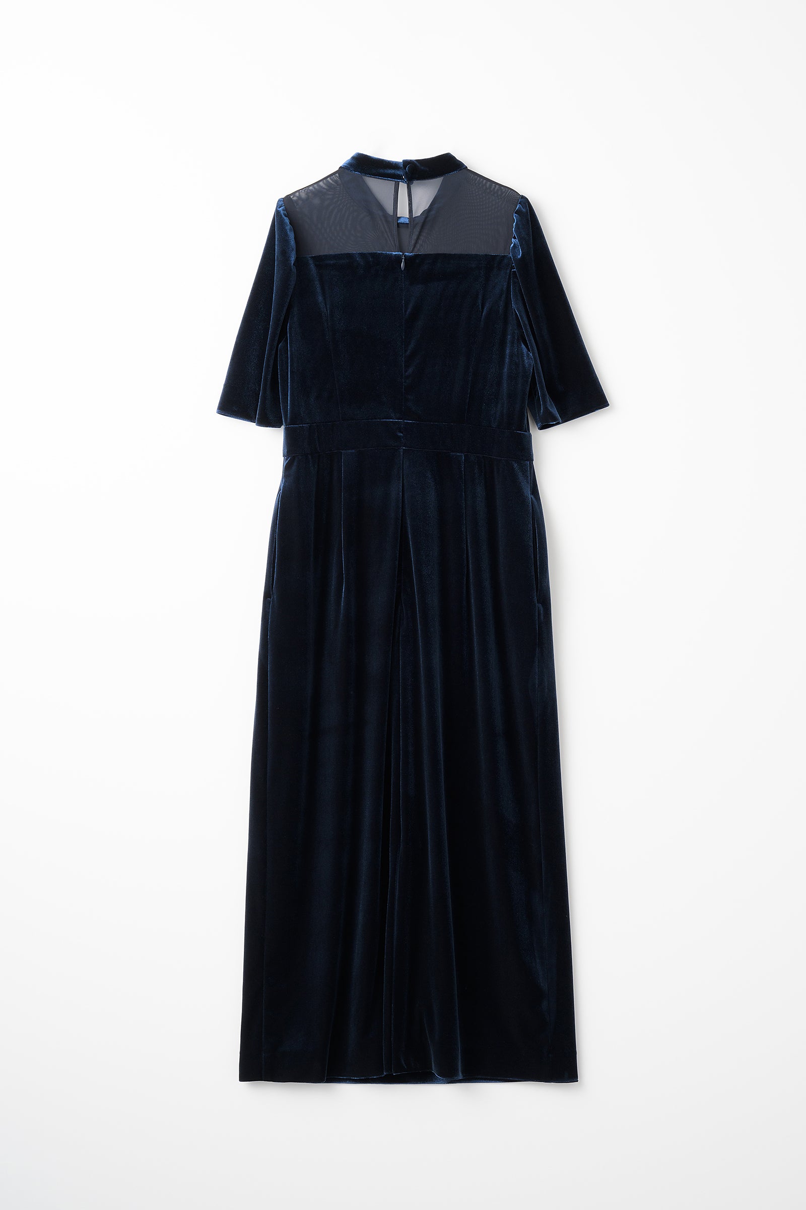 Restaurant velours dress (Navy) – Audire