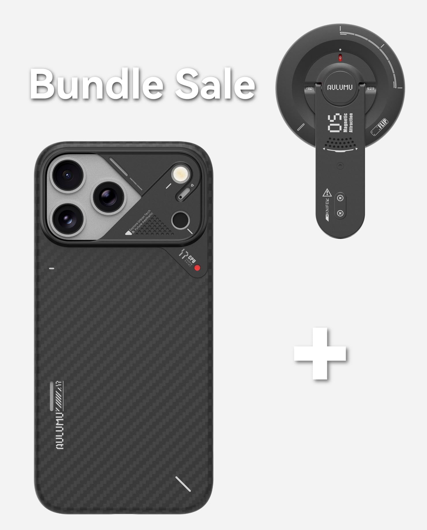 iPhone 17 Pro / Pro Max Aramid Fiber Case & G05 Air Next-Gen Hi-Per Ma