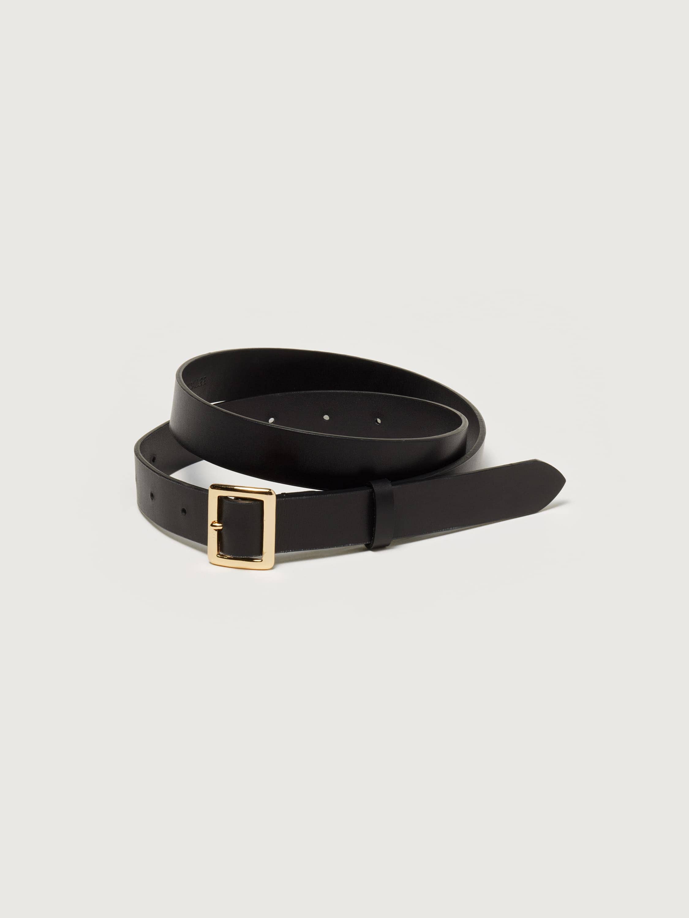 SQUARE BUCKLE BELT - AURALEE Official Website