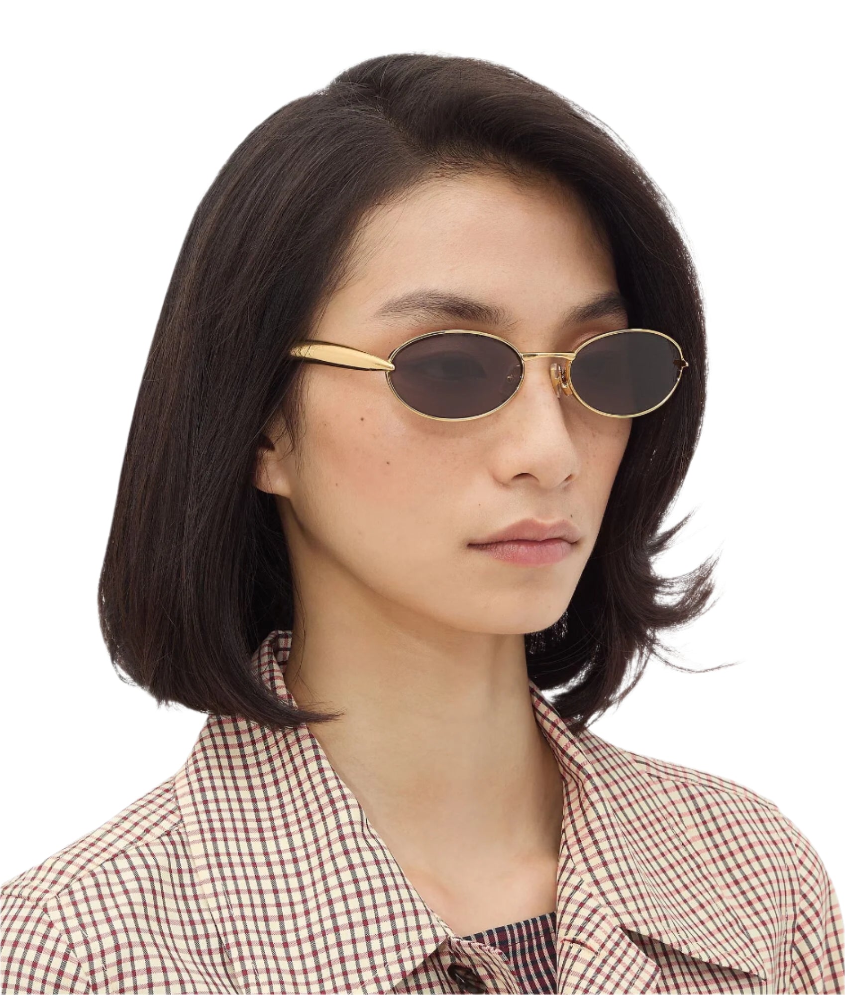 Bottega Veneta Sardine Oval Sunglasses – Aurea Sunglasses