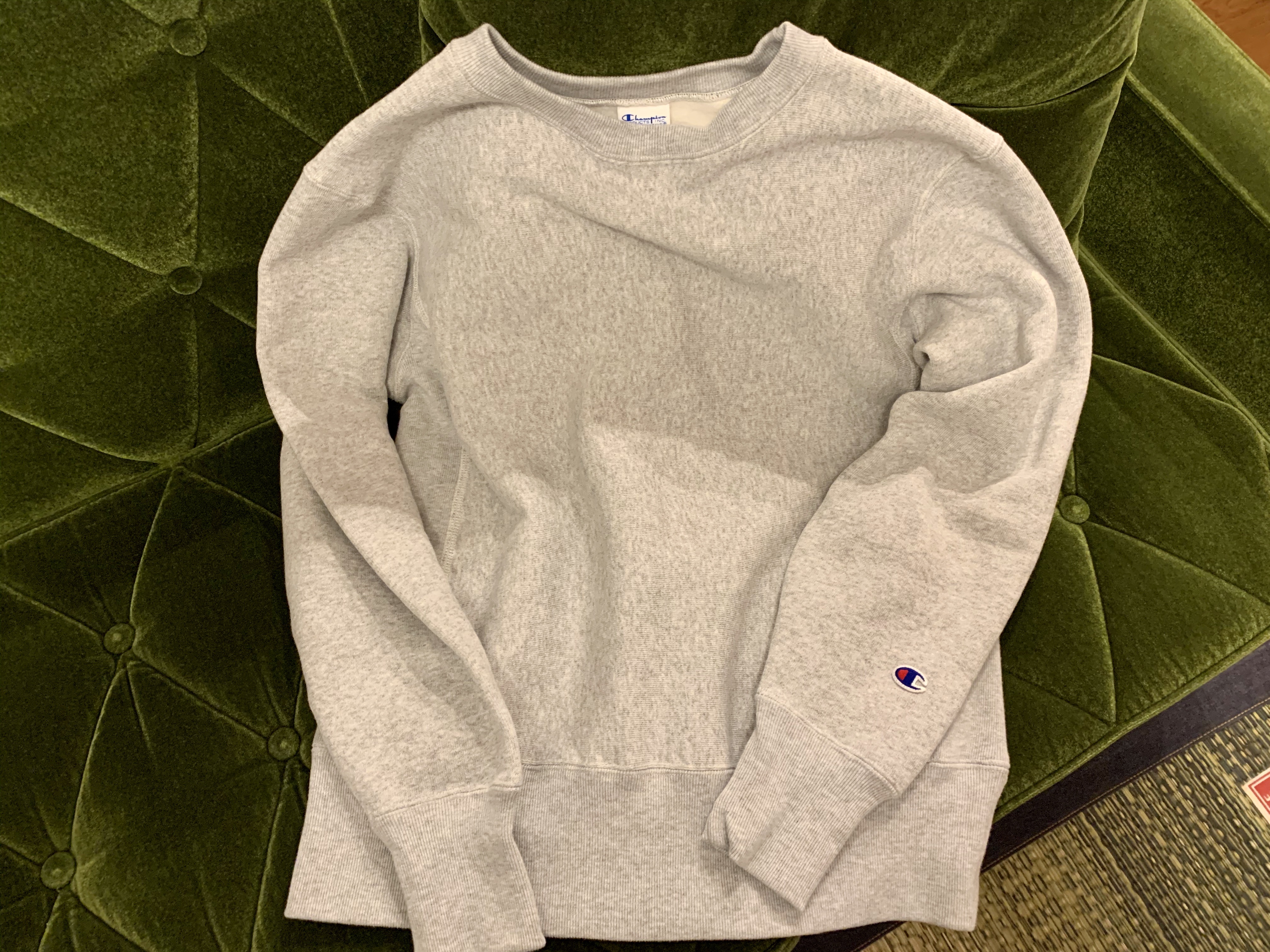 青タグ】チャンピオンのリバースウィーブスウェットシャツのレビュー