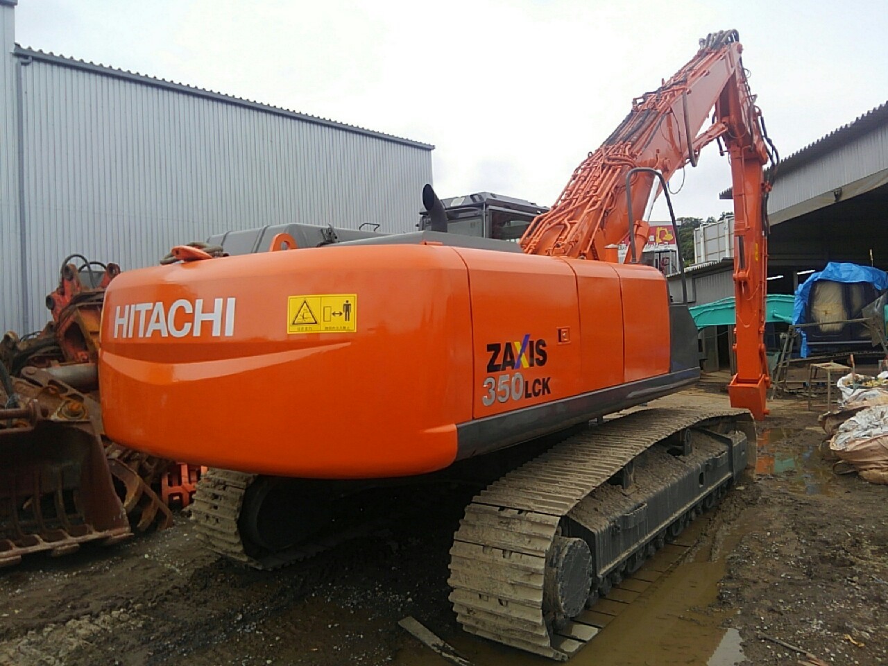 K37149】ZX350LCK-3 3段ロング | 油圧ショベル | 株式会社アタッチリンク