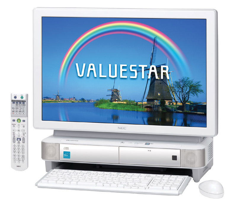 NEC、地デジ長時間録画対応PC「VALUESTAR」