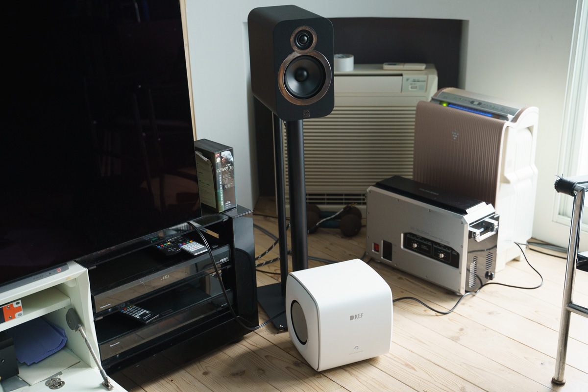 レビュー】小型で驚異の低音、KEF「KC62」で超コスパスピーカーを強化