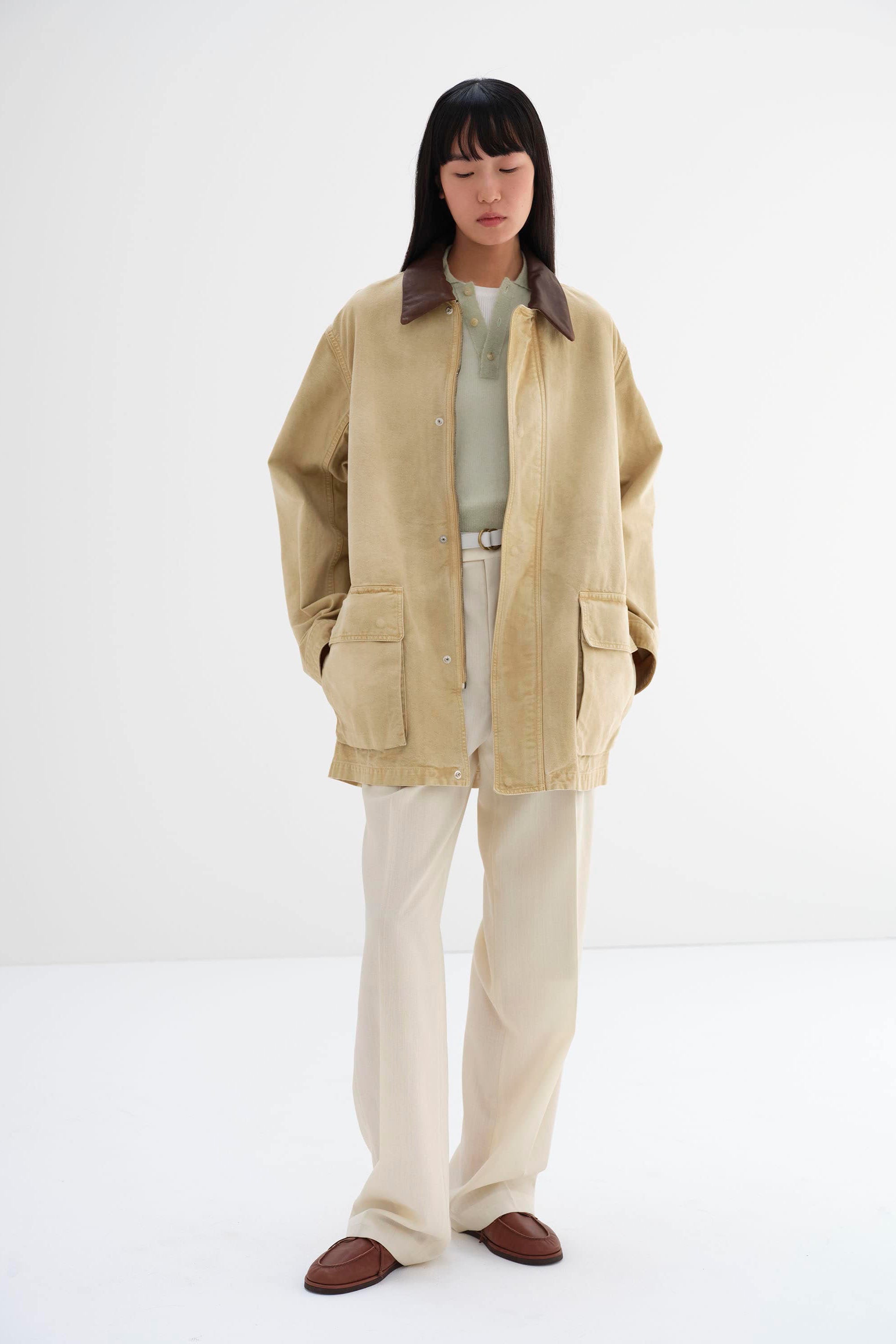 Organic Cotton Duck Blouson | Avart