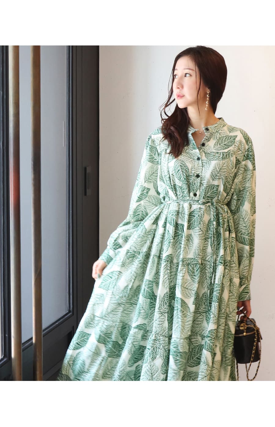 グリーンリーフ・ティアードワンピース｜【公式】AVERYオフィシャルストア
