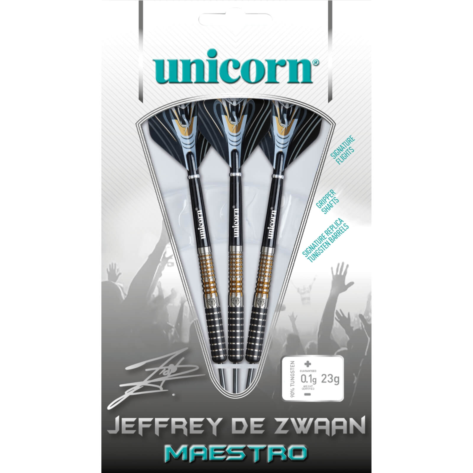 Unicorn Jeffrey De Zwaan Phase 3 Darts For Sale | 23g 25g | Avid Darts