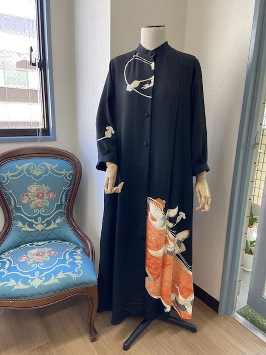 留袖シャツワンピース | シャツワンピース | ギャラリー | 東京の着物
