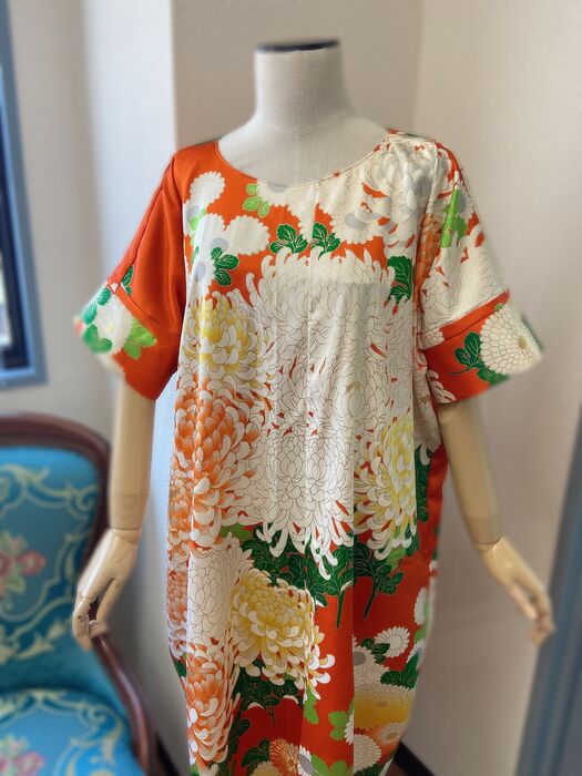 振袖ワンピース | 振袖 | ギャラリー | 東京の着物リメイクならazu着物