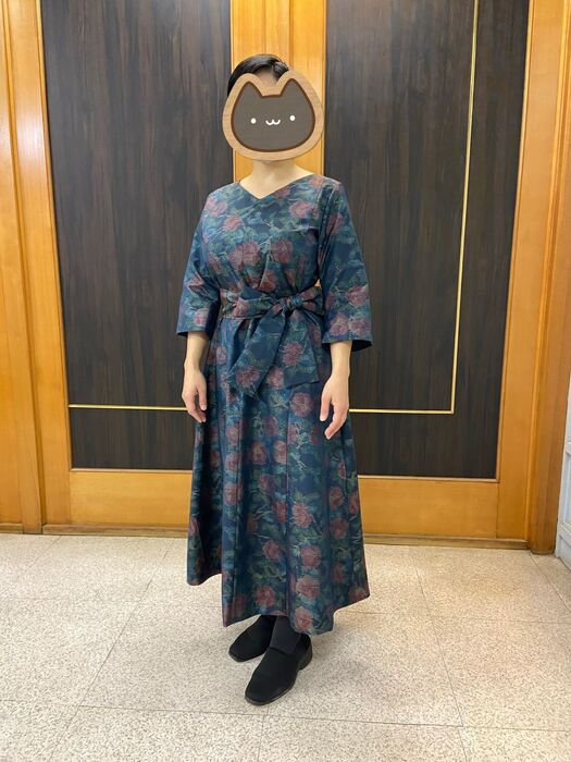 大島紬ワンピース | Aラインワンピース | ギャラリー | 東京の着物