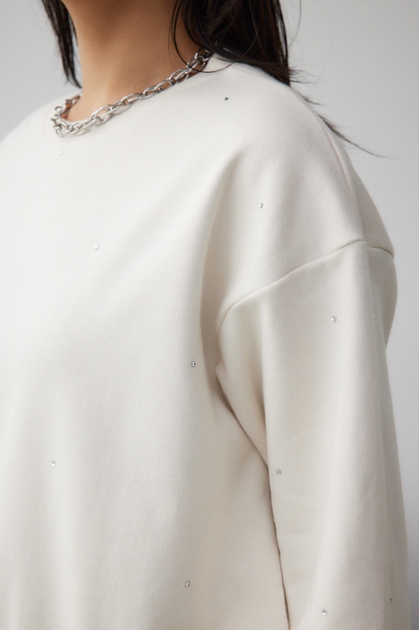 ラインストーンウラケトップス｜WOMEN｜250HAC80-575I｜AZUL BY MOUSSY