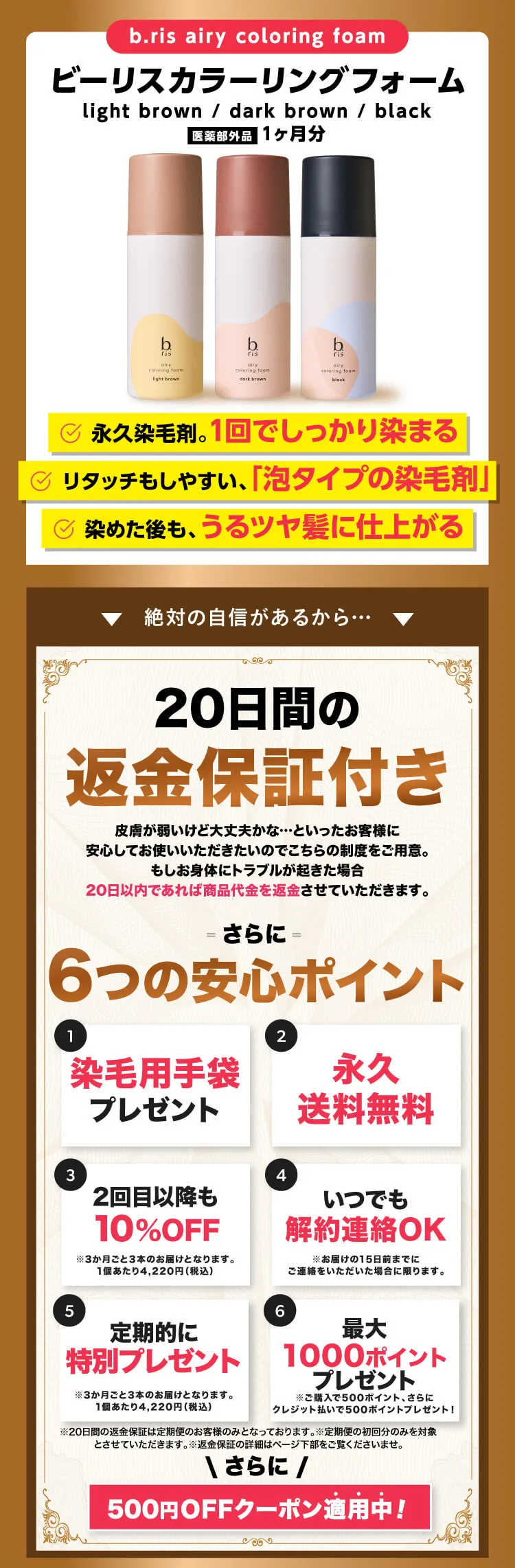 b.ris airy coloring foam