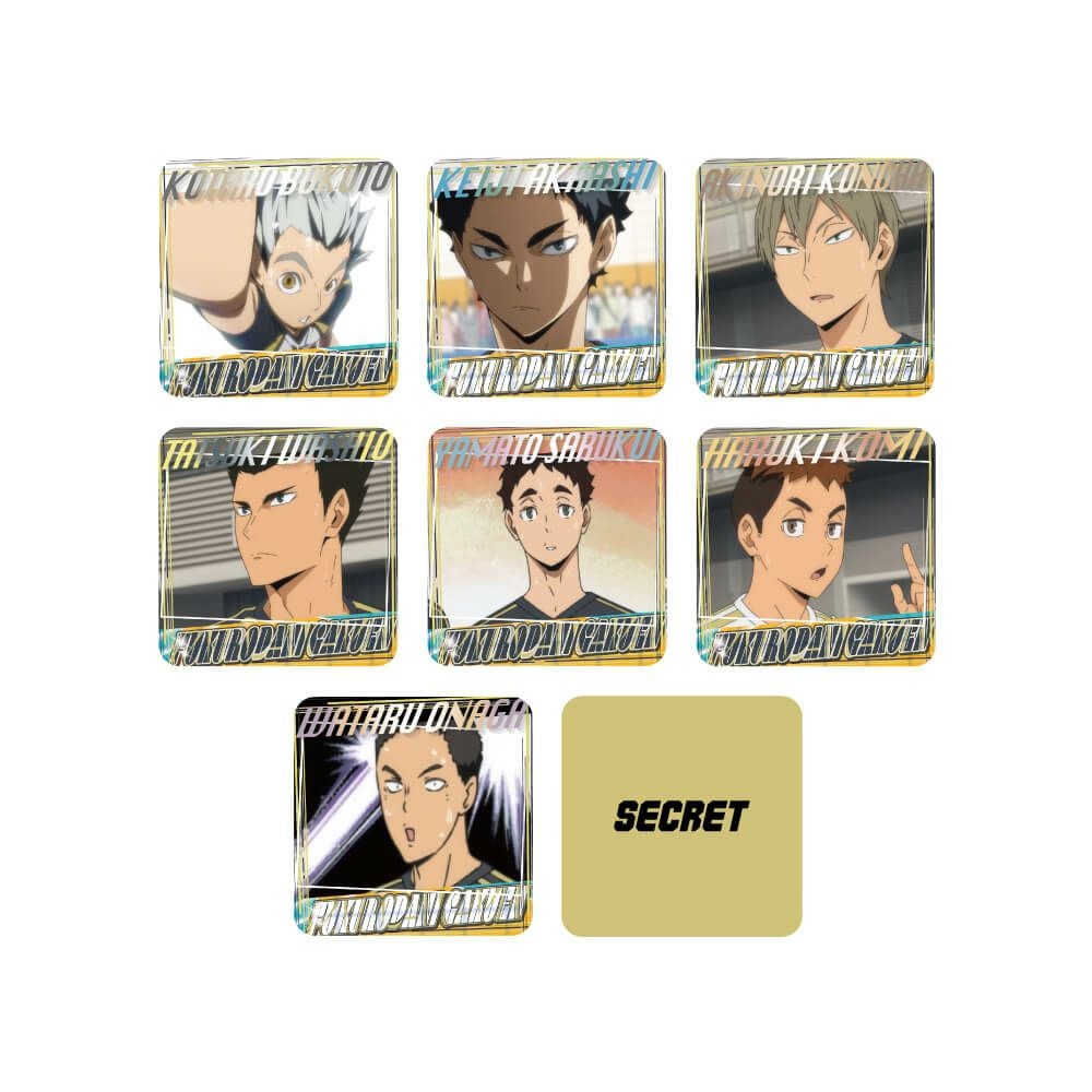 ハイキュー!! A page of youthコースター ランダム販売 梟谷学園