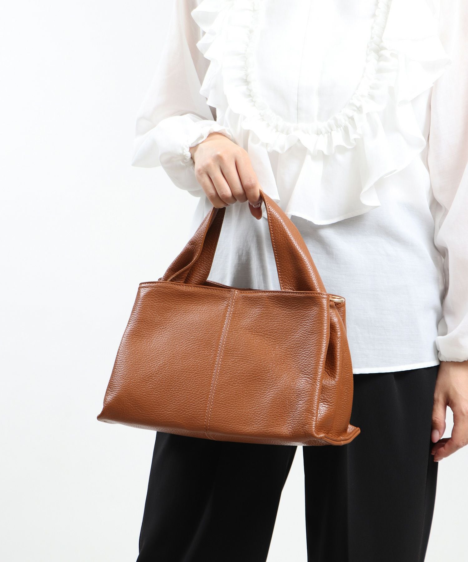 イタリア製 本革 ワンハンドル 2WAYトートバッグ | トートバッグ