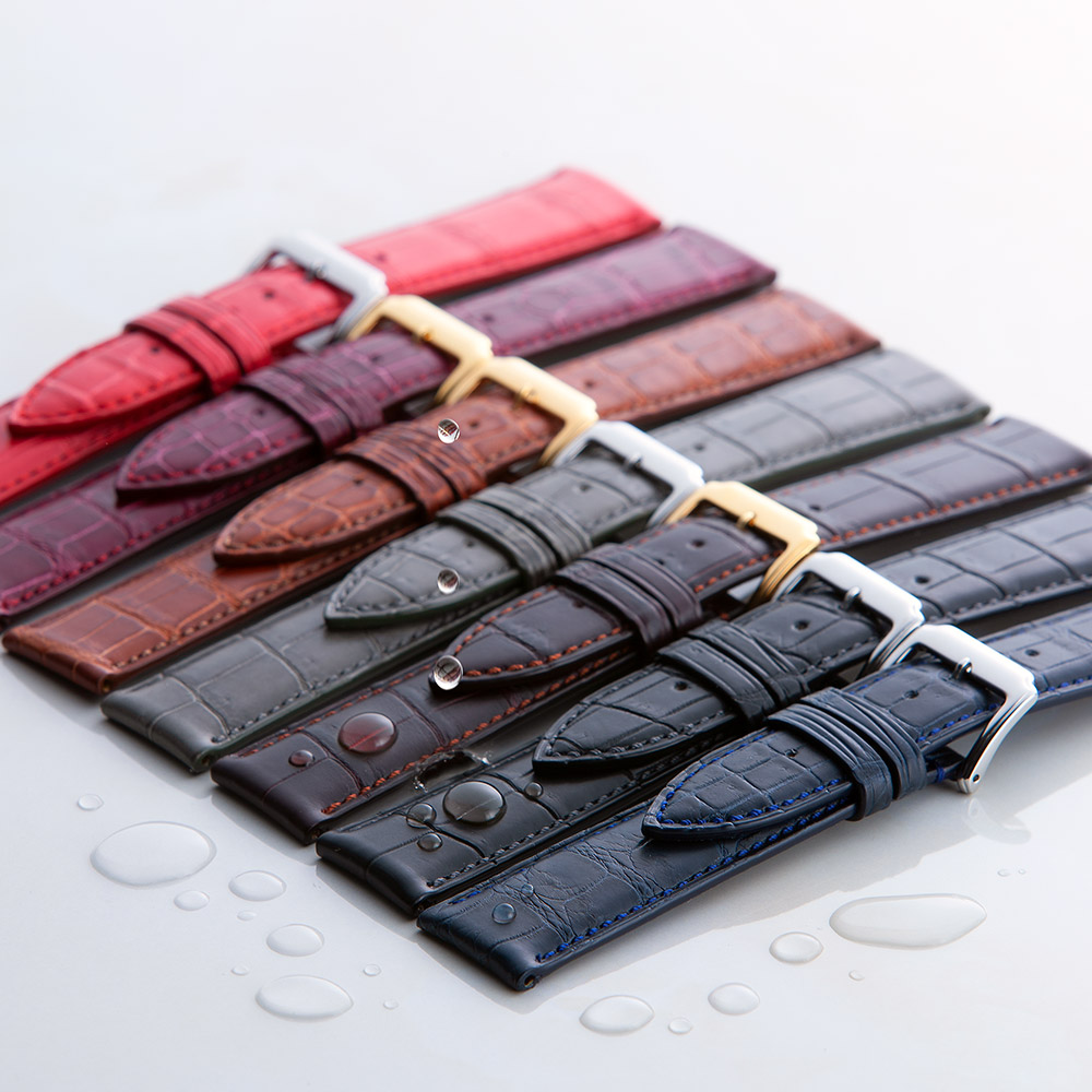 夏にかけて活躍する防水クロコダイルベルトのご紹介 - 特集 | 時計