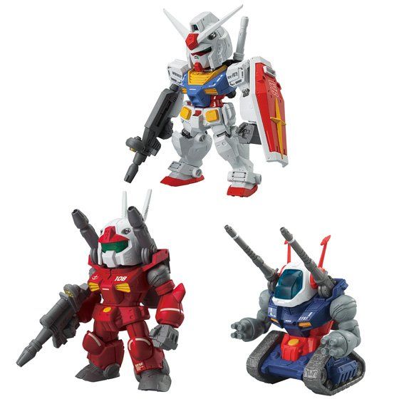 FW GUNDAM CONVERGE：CORE 連邦軍3体セット | ガンダムシリーズ 食品