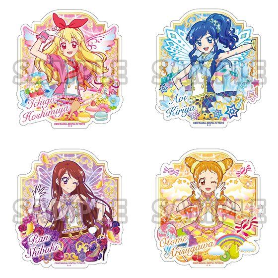 再販】オールアイカツ！ダイカットステッカー | アイカツ！シリーズ