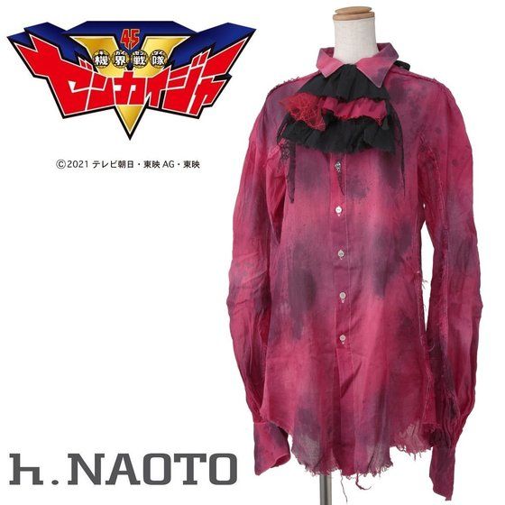機界戦隊ゼンカイジャー h.NAOTO フリント スリーブブラウス | 機界