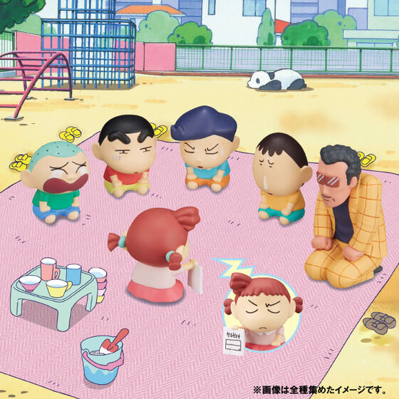 きゃらゆ～フィギュアコレクション クレヨンしんちゃん みんなでリアル