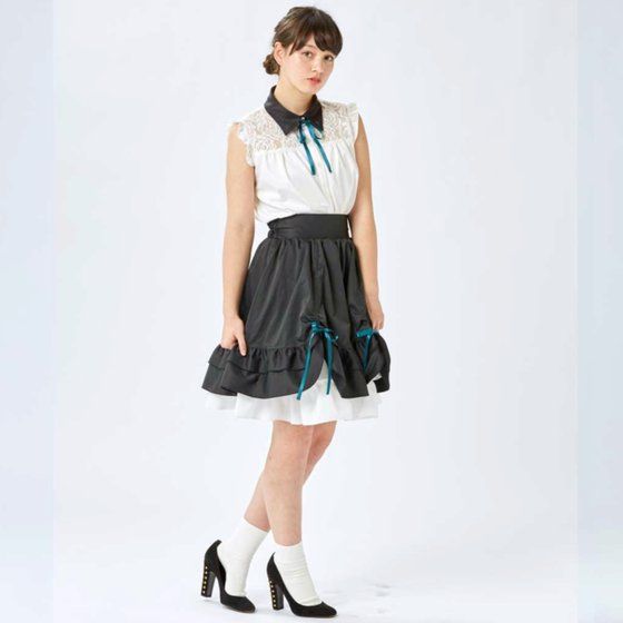 AIKATSU!STYLE for Lady ロリゴシック ゴシックブラックスカート