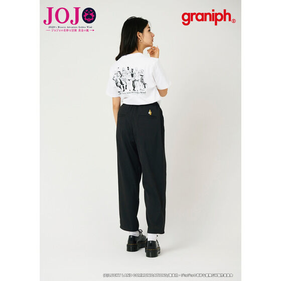 ジョジョの奇妙な冒険 黄金の風』×『グラニフ』ワイドパンツ