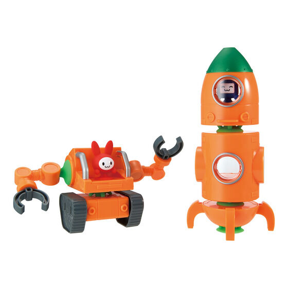 キューバイン ピタッとメガウサロケット合体セット | BANDAI TOYS