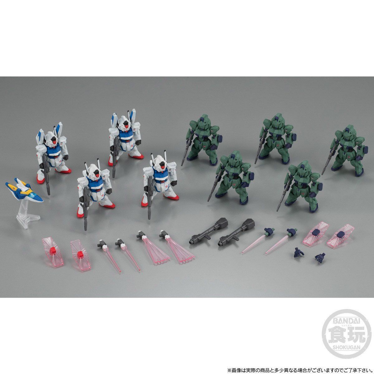 FW GUNDAM CONVERGE:CORE 機動戦士Vガンダム シュラク隊セット