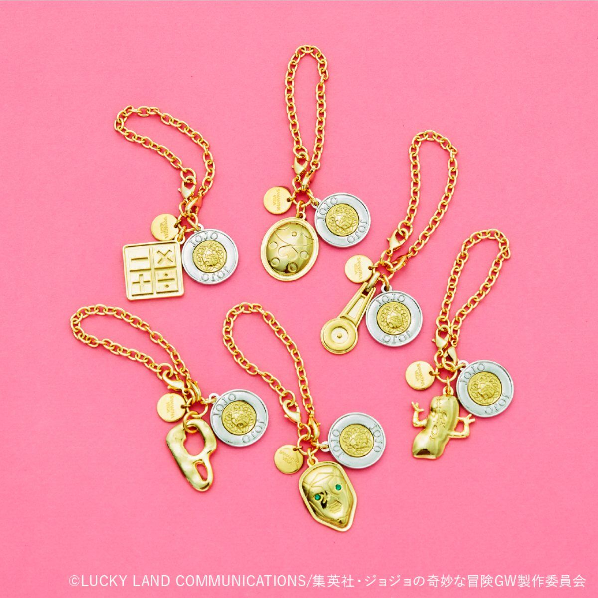 ジョジョの奇妙な冒険 黄金の風×サマンサベガ バッグチャーム【5月お
