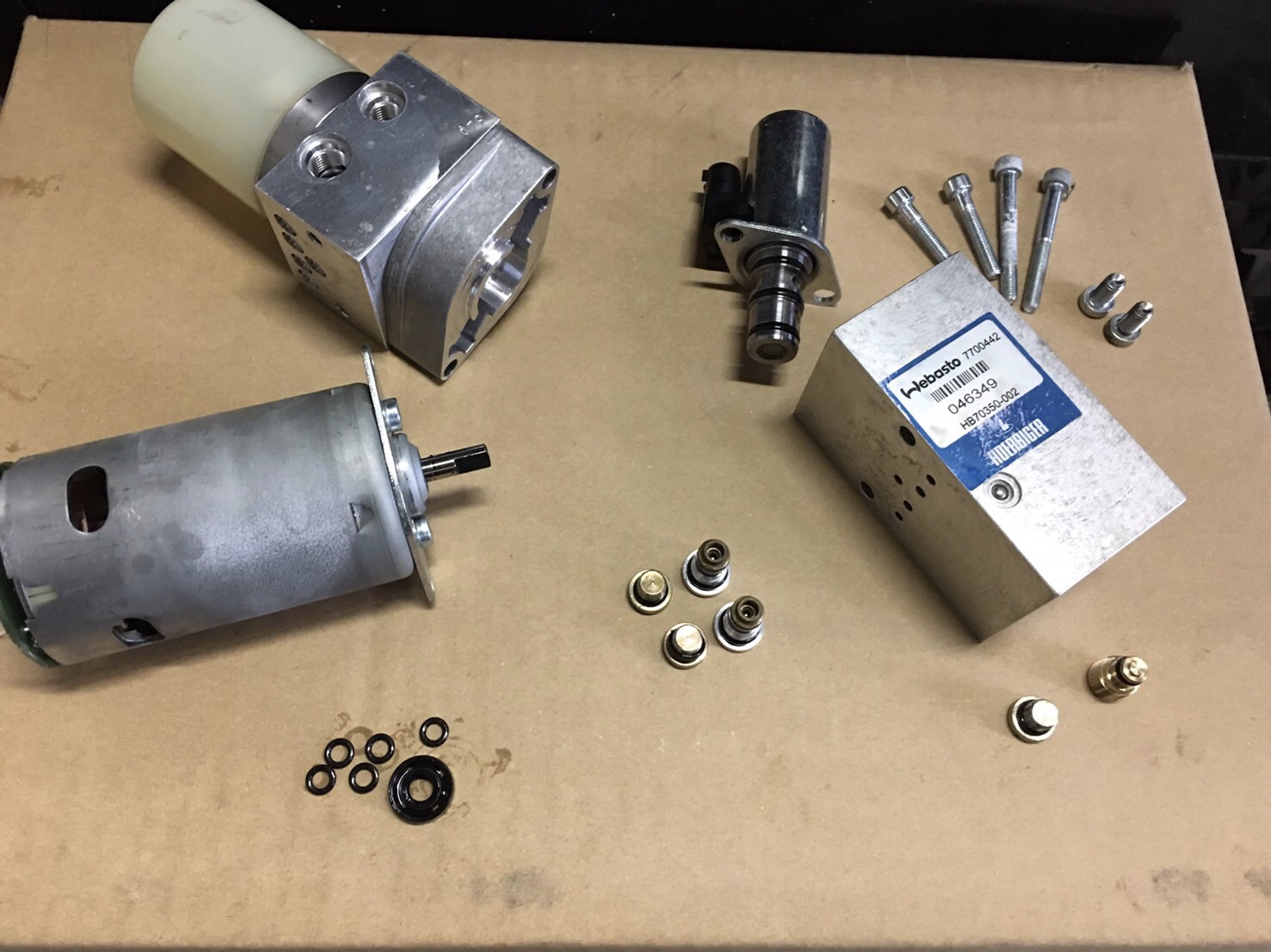 コペン l880k アクティブトップ油圧ポンプユニットオーバーホール