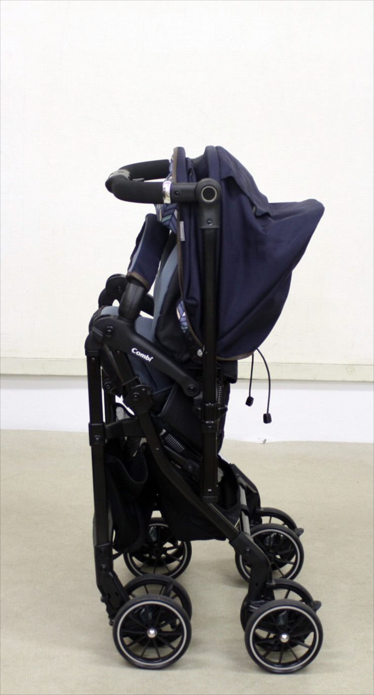 スゴカルα 4キャス compact エッグショック HT ヘリンボンネイビー