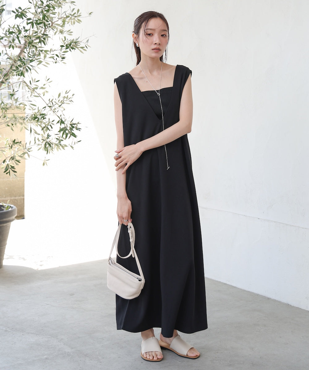 低身長さん向けサイズあり】イージージョーゼット前後2WAYジャンパー