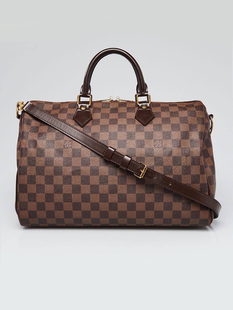Louis Vuitton Damier Canvas Speedy Bandouliere 35 Bag | Yoogi's Closet