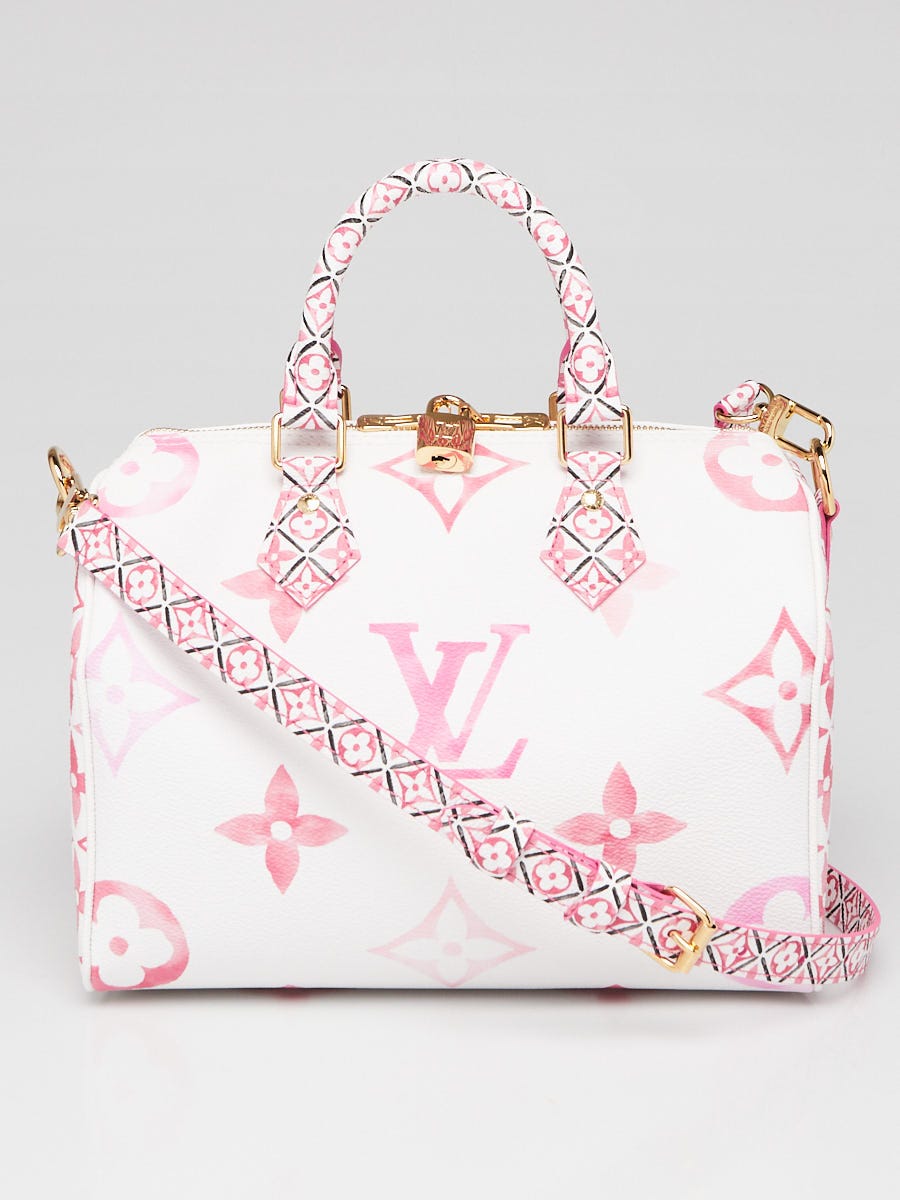 Louis Vuitton Limited Edition Rose Watercolor Monogram Giant