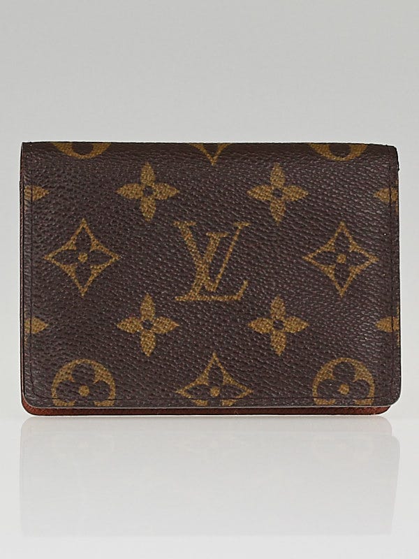Louis Vuitton Monogram Canvas ID Card Holder Wallet | Yoogi's Closet