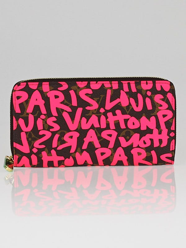 Louis Vuitton Limited Edition Fuchsia Graffiti Stephen Sprouse