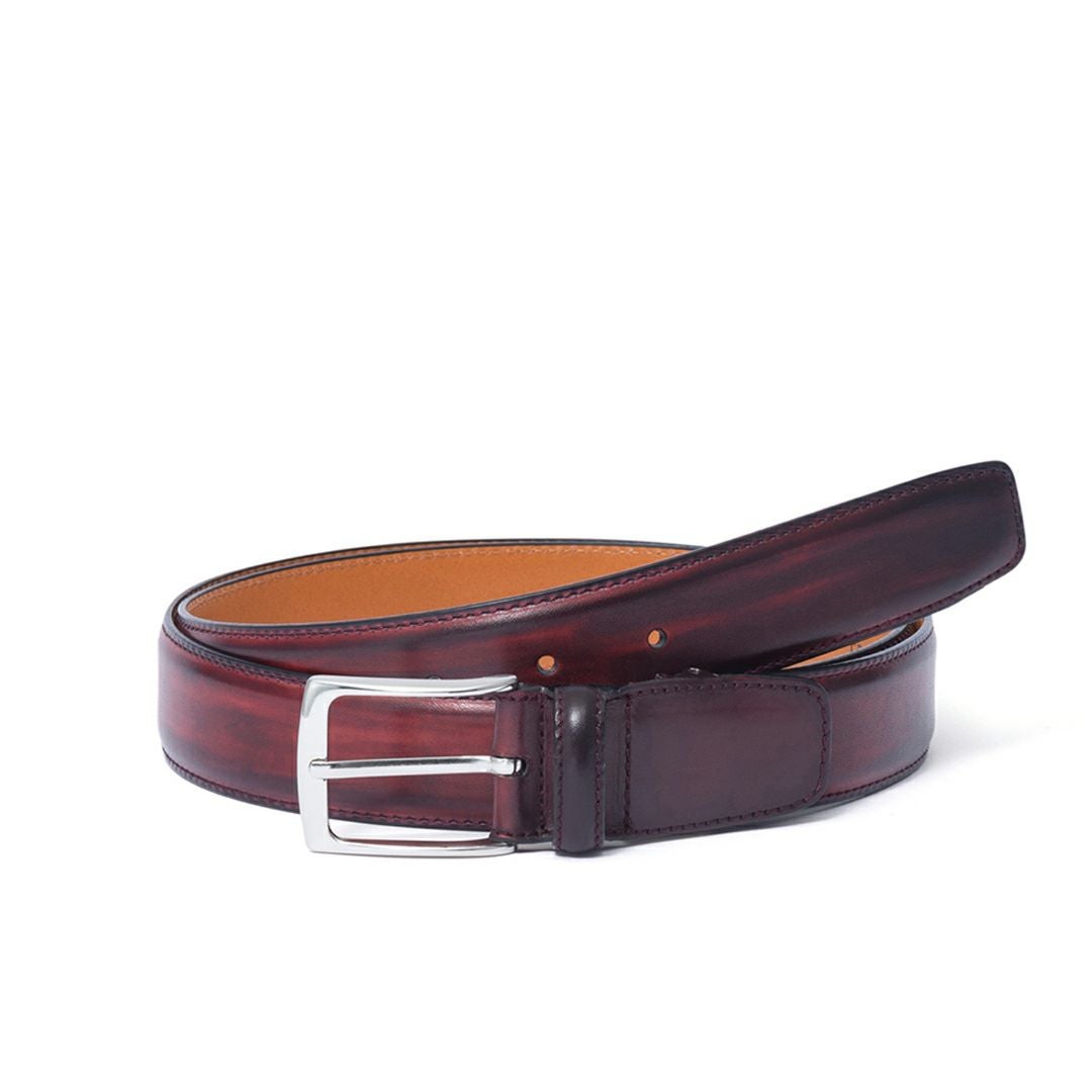 MAGNANNI 35mm ハンドペイントレザーベルト 商品｜THE BAGMANIA