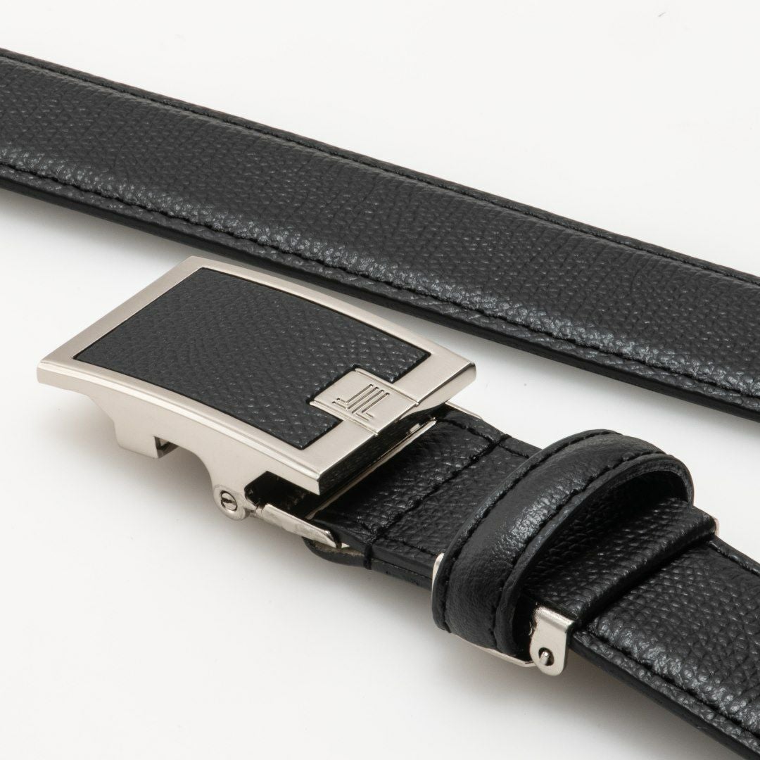 LANVIN COLLECTION 30mm幅 エンボスレザーバックルベルト 商品｜THE