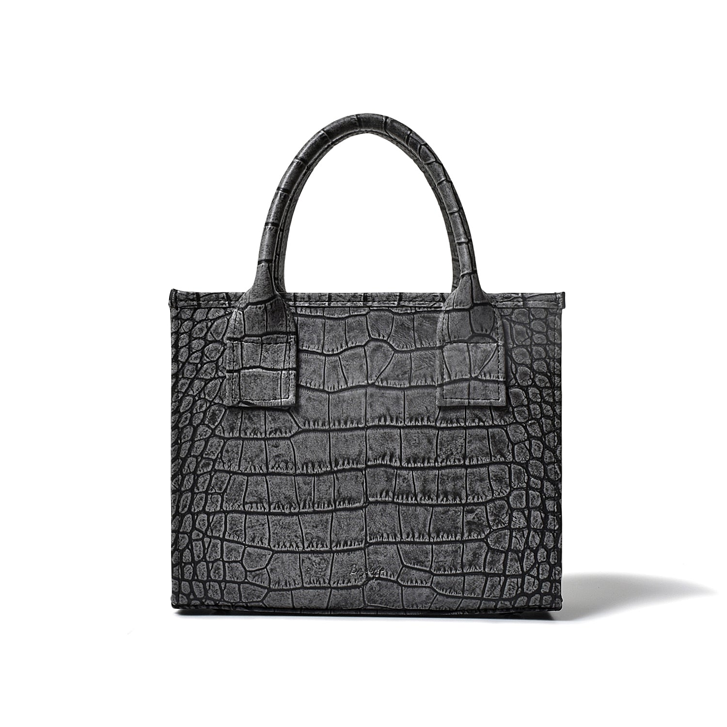 Bajolugo】バジョルゴ レザートートバッグ スターモチーフ 黒 大容量