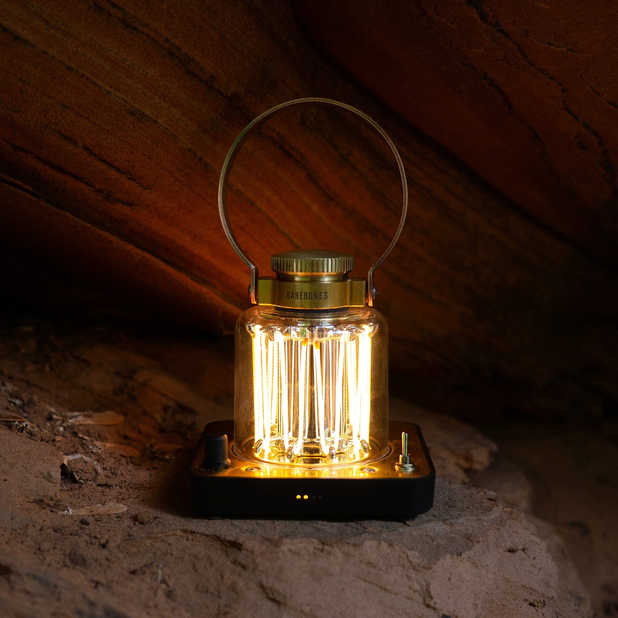 Barebones Block Tower Lantern | Outdoor & Portable Light